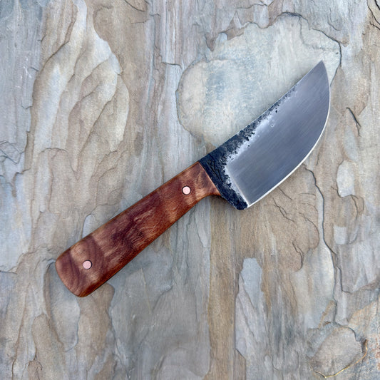 4.25” Hand-Forged Skinner Hunting Knife, 80CrV2