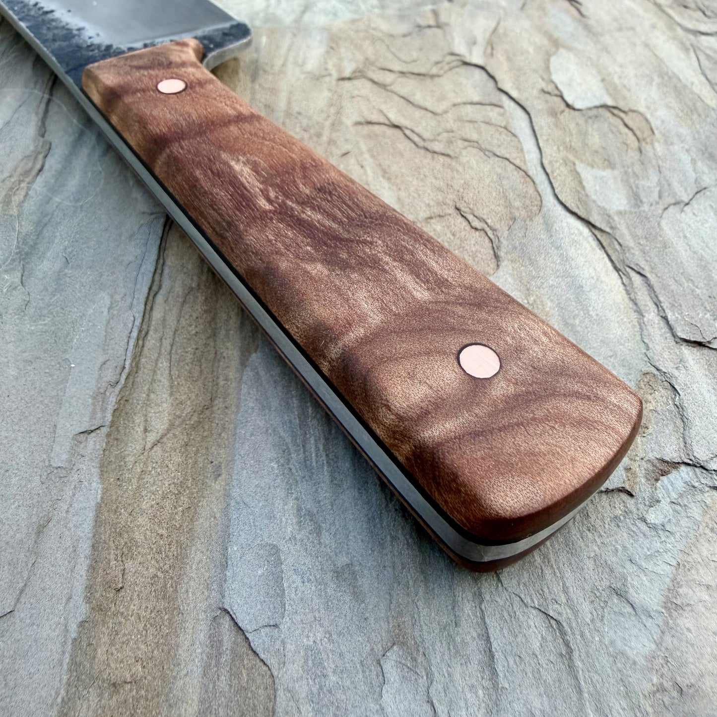 4.25” Hand-Forged Skinner Hunting Knife, 80CrV2
